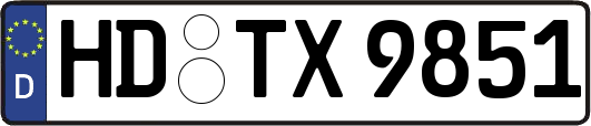 HD-TX9851