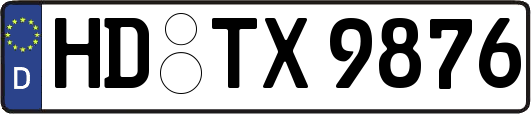 HD-TX9876