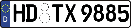 HD-TX9885