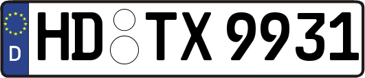 HD-TX9931
