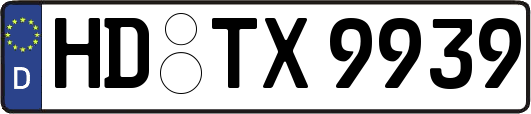 HD-TX9939