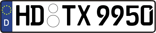 HD-TX9950