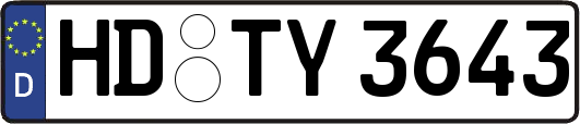 HD-TY3643