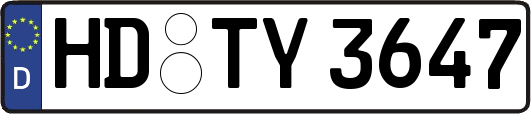HD-TY3647