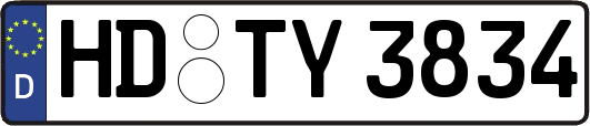HD-TY3834