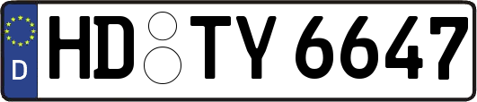 HD-TY6647