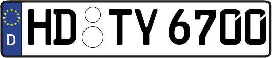HD-TY6700