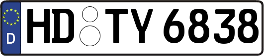 HD-TY6838