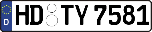 HD-TY7581