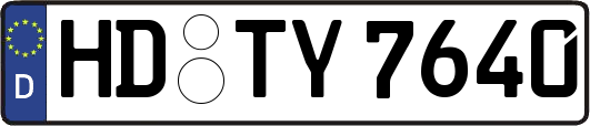 HD-TY7640