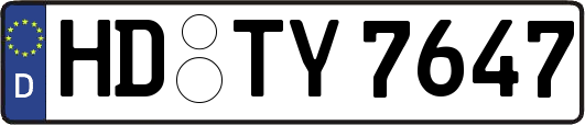 HD-TY7647