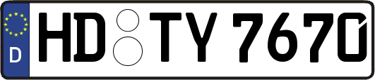HD-TY7670