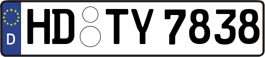 HD-TY7838