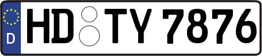 HD-TY7876