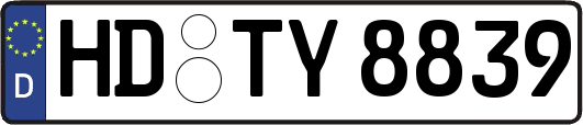 HD-TY8839