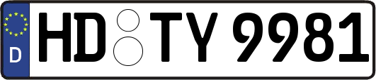 HD-TY9981