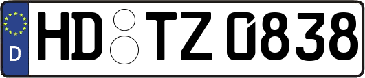 HD-TZ0838