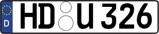 HD-U326
