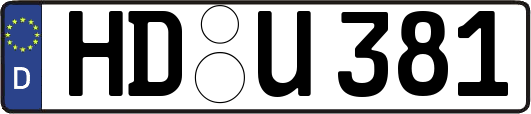 HD-U381