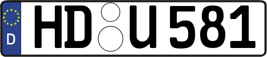 HD-U581