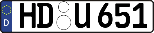 HD-U651