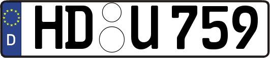 HD-U759