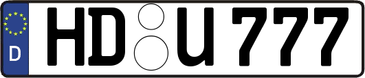 HD-U777