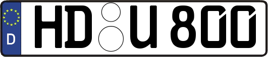 HD-U800