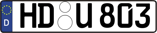 HD-U803