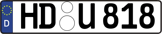 HD-U818