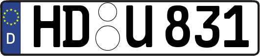 HD-U831