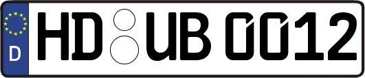 HD-UB0012