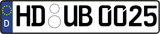 HD-UB0025