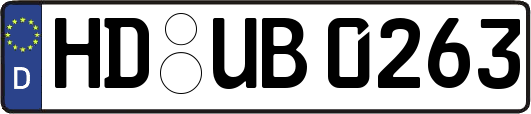 HD-UB0263