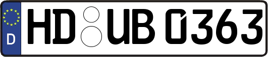 HD-UB0363