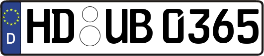 HD-UB0365