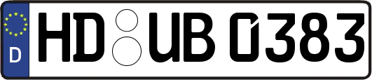 HD-UB0383