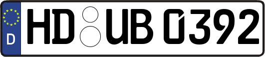 HD-UB0392