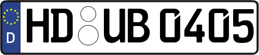 HD-UB0405