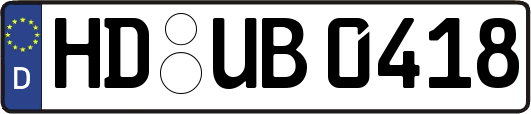 HD-UB0418