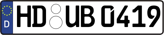 HD-UB0419