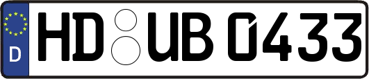 HD-UB0433