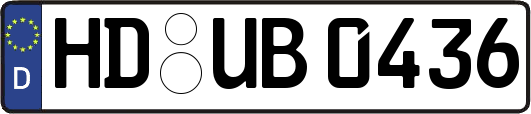 HD-UB0436