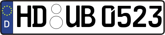 HD-UB0523