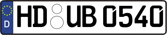 HD-UB0540