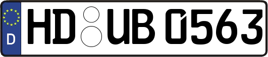 HD-UB0563