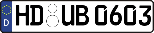 HD-UB0603