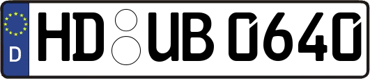 HD-UB0640