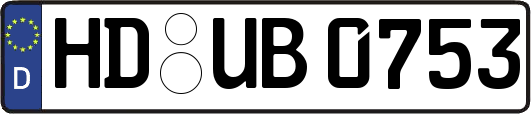 HD-UB0753