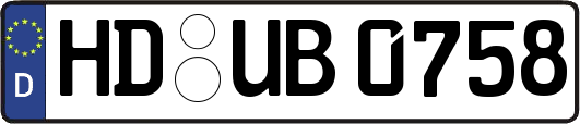 HD-UB0758